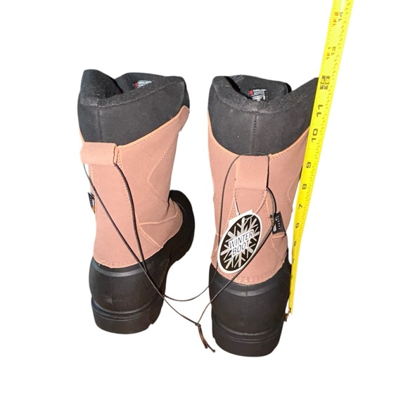 Falls Creek Mens Winter Boots 9 Thinsulate 200g Water Resistant Zip Front NWT - Picture 5 of 8